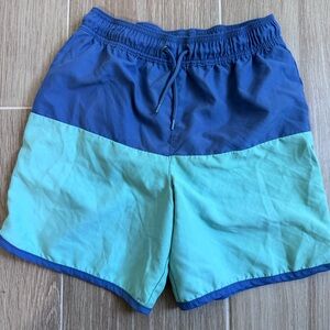 Carter's Two-Tone Blue and Green Swim Trunks